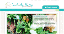 Desktop Screenshot of positivelystacey.com