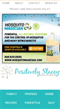 Mobile Screenshot of positivelystacey.com