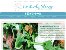 Tablet Screenshot of positivelystacey.com